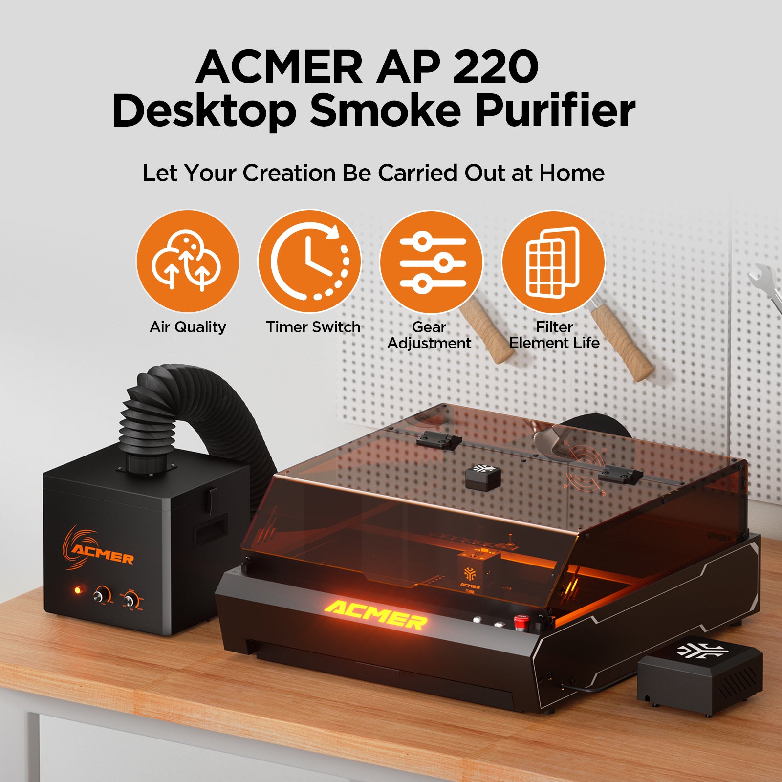 ACMER AP220 Smoke Air Purifier