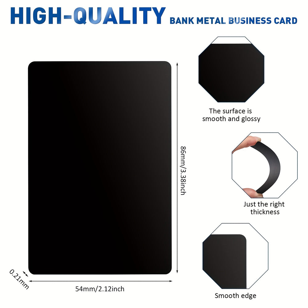 Aluminum Business Cards-DIY