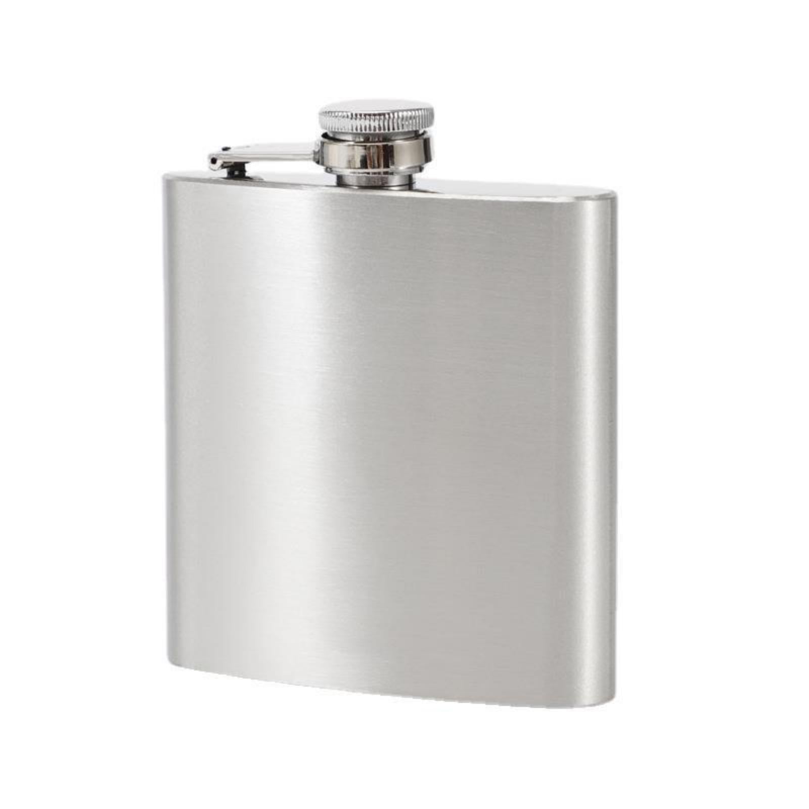 Stainless Steel Hip Flask-6OZ